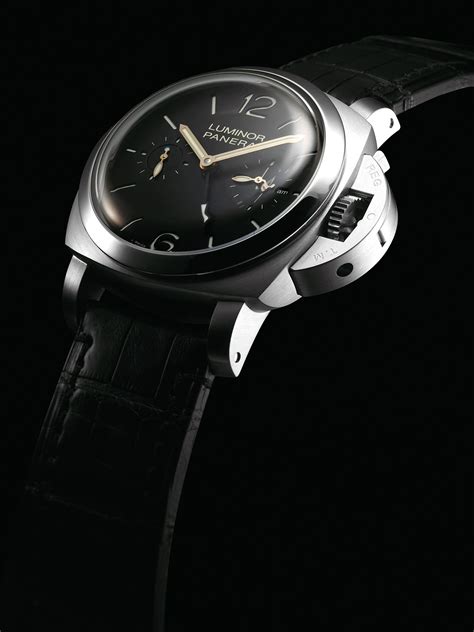 Panerai. A rare stainless steel limited series cushion